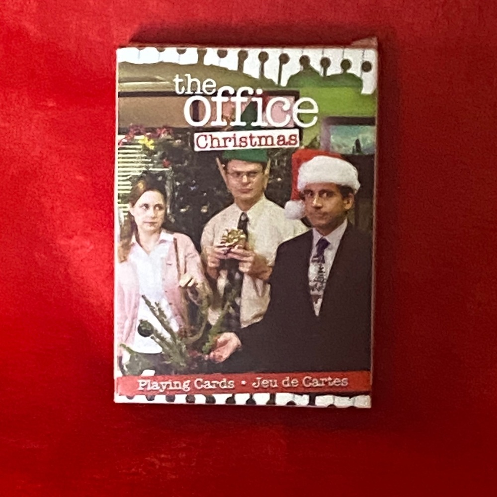 🛍️3/$10 🛍️ The Office Christmas Playing Cards